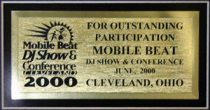 Mobile Beat Plaque Cleveland